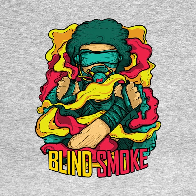 Colorfull Blind Smoke by Pongimaji 1923